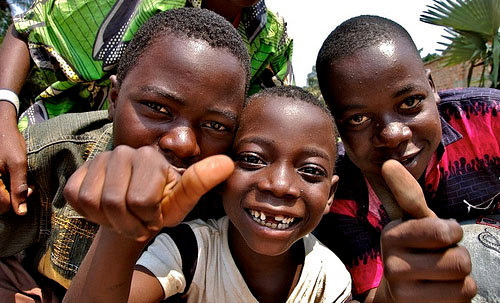 Kinder im Congo